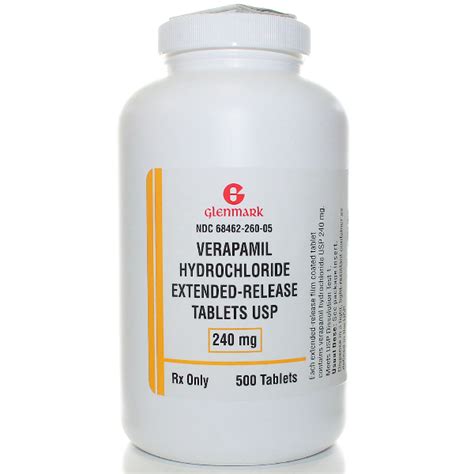 verapamil hcl 240 mg