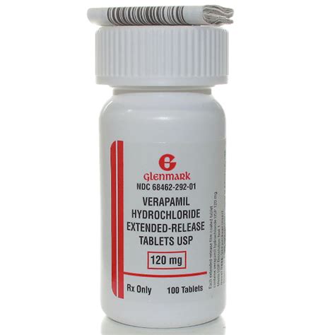 verapamil hcl er tabs 120mg
