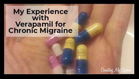 verapamil lowest dose for migraine
