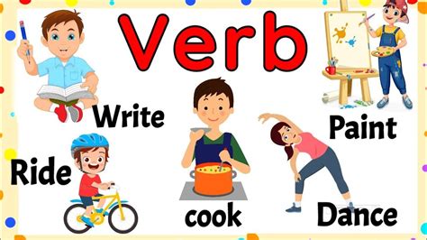 verb definition with example for class 1
