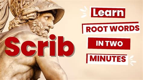 Verb For Scrib/Script