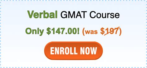 verbal gmat course