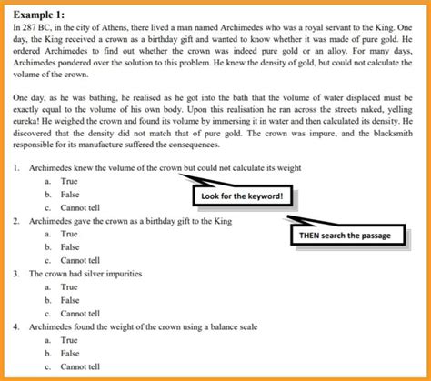 verbal statement example