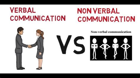 verbal versus nonverbal communication