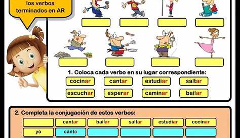 Verbos Interactive worksheet | Spanish worksheets, Spanish exercises