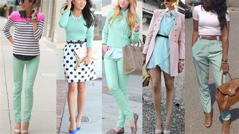 Verde Menta Combinar Colores