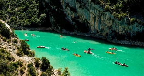 Airboat Canoe kayak Verdon Rafting Canyoning Verdon