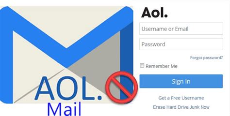 verizon aol mail login not working