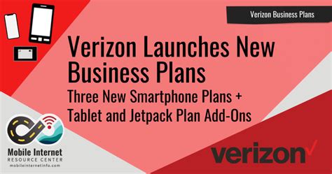 verizon business internet plans