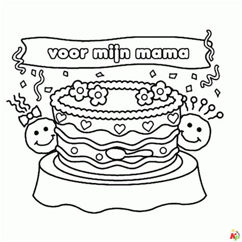 verjaardag tekeningen voor mama