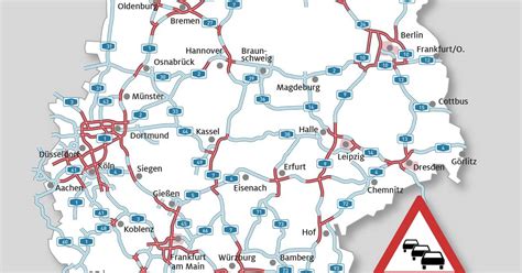 verkehrslage a13 mit karte