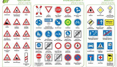 verkehrszeichen bedeutung lernen - Verkehrszeichen der