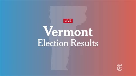 vermont 2016 election results