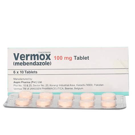 vermox 100mg dosage for adults