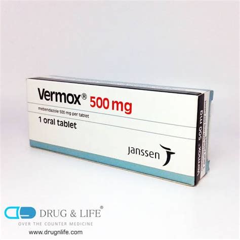 vermox mebendazole 500 mg