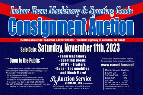 Verndale Mn Consignment Auction