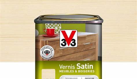 Vernis meuble et objets V33, 0.75 l, incolore Leroy Merlin