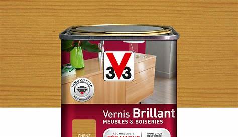 Vernis V33 Chene Dore Meuble Et Objet , Chêne Doré Mat, 0.75l Leroy