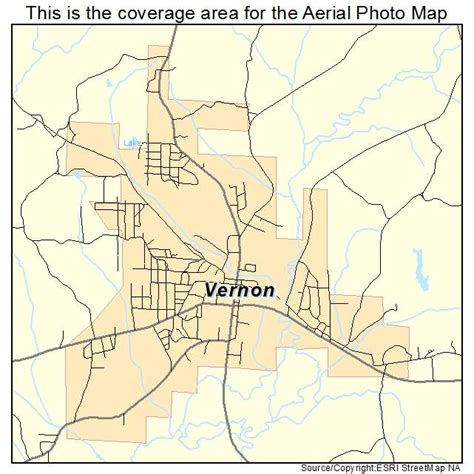 Vernon Al On Map