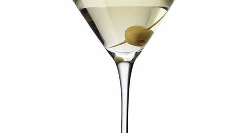 Splash dans un verre de martini blanc transparent boisson