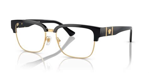 Versace Black Glasses Frames