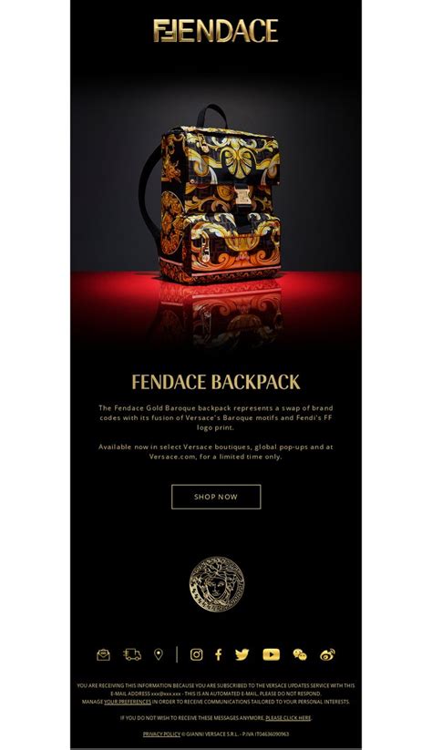 Versace Email Format