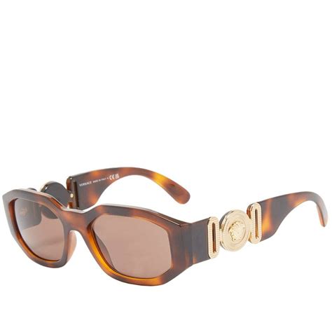 Versace Eyewear Tortoise Shell