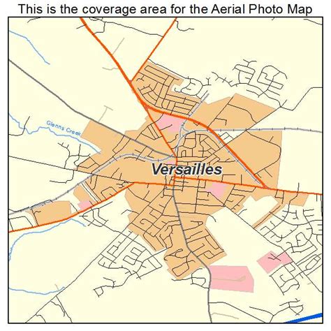 Versailles Ky On Map