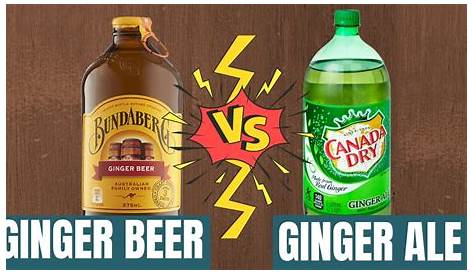 What is the Difference Between Ginger Ale and Ginger Beer?