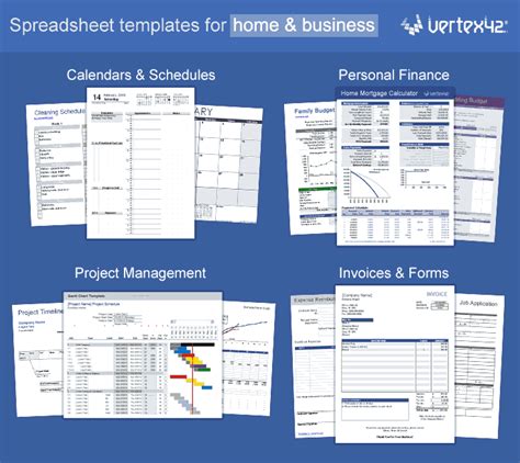 Vertex42.Com/Excel Templates