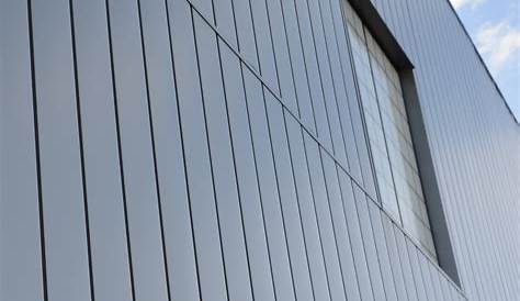 Vertical Flat Metal Wall Panel Metal siding, Corrugated
