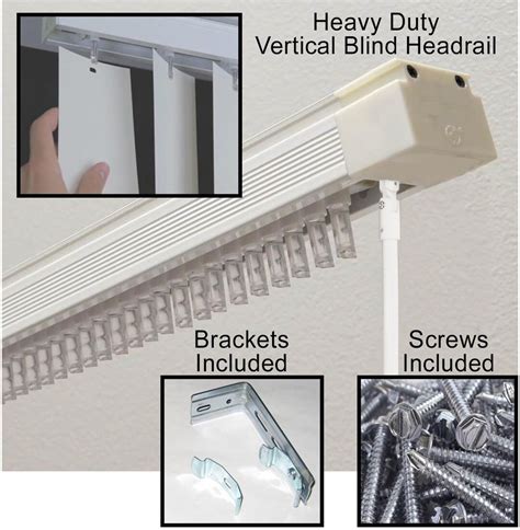 Vertical Blinds Replacement Headrail