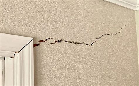 Vertical Cracks Above Door Frames