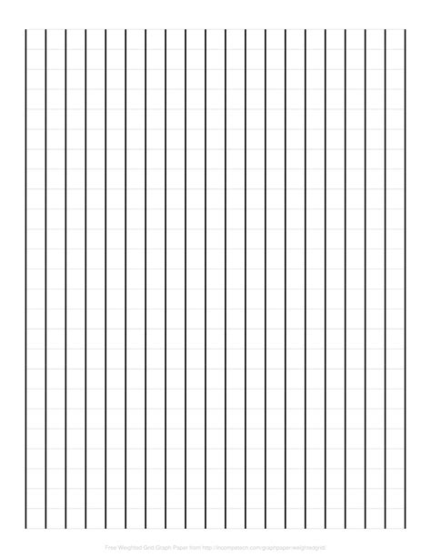 Vertical Lines On Paper