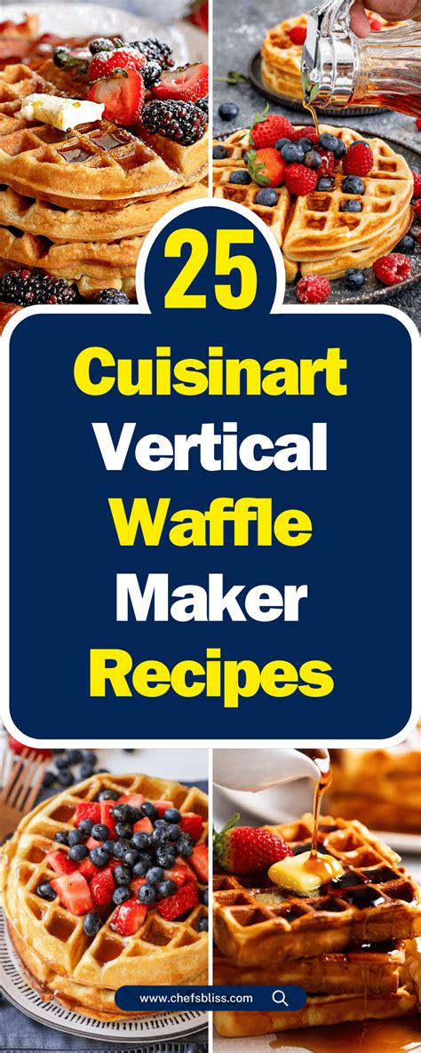 Vertical Waffle Maker Recipe