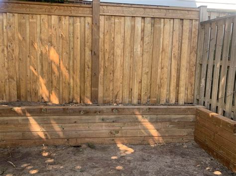 Vertical Wood Retaining Wall