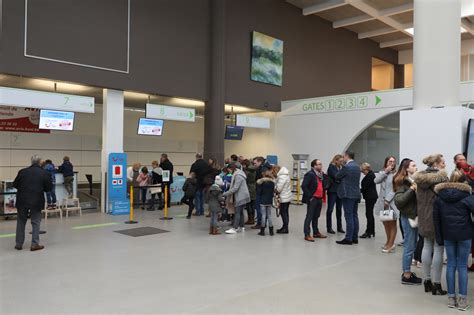 vertrek uit oostende luchthaven