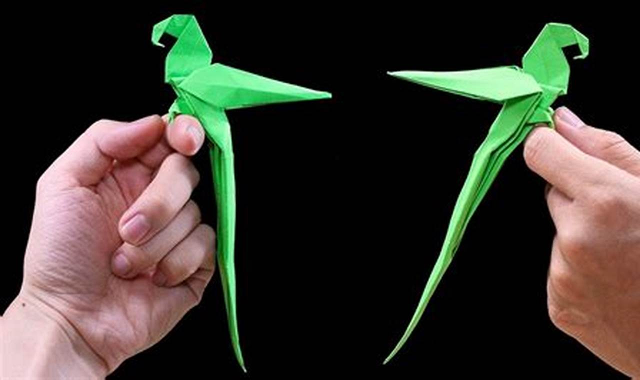 very hard origami instructions