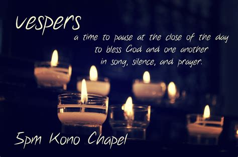 vespers prayers for today