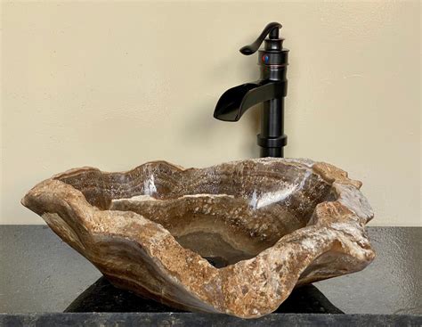Vessel Sink Stone Vanity