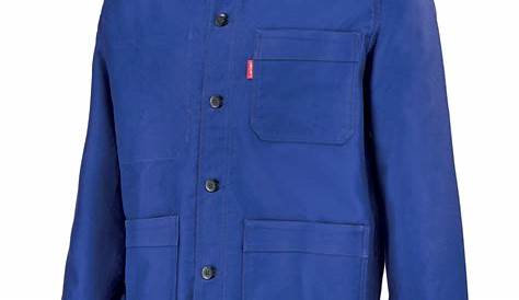 Veste Type Bleu De Travail Bugatti Paris Rhône