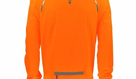 Veste velo Coupevent EKOI ULTRA LIGHT ORANGE FLUO EKOI