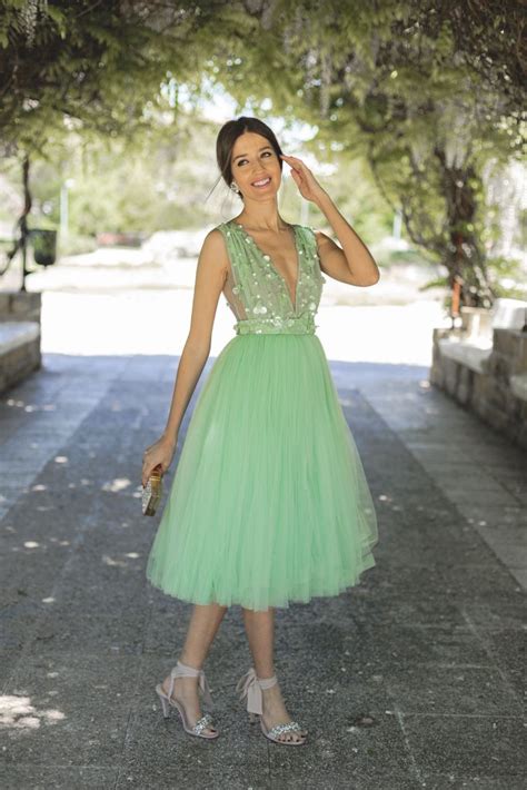 Look invitada vestido de tul Invitada Perfecta