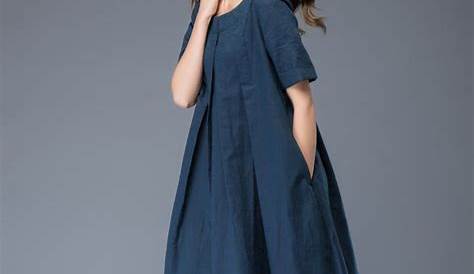Vetement Femme Coton Lin 2018 Été Plus La Taille Robes Pour s 3xl 4xl 5xl