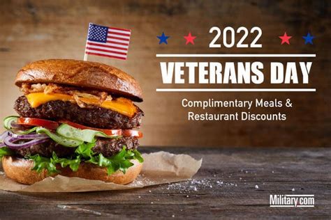veterans day 2022 free meals list