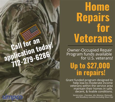 veterans home repair assistance program