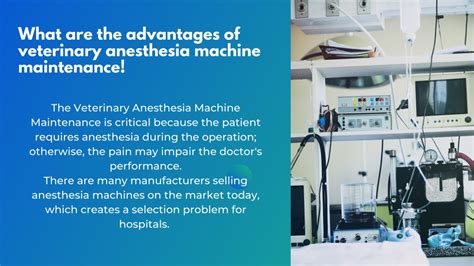 Veterinary Anesthesia Machine Maintenance