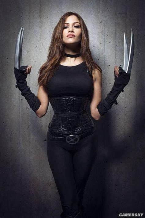 vevo girl from wolverine costume