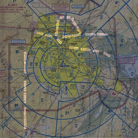 Vfr Chart Yellow Area