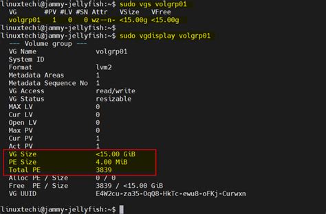Vg Name On Command Line Not Found In List Of Vgs